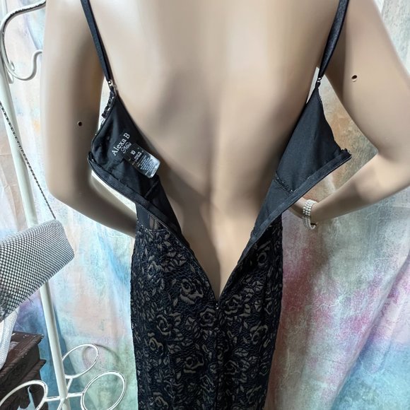 📌Alex B Sexy Lace Straps or Strapless Formal - Prom Dress Waistline Transparent - Picture 11 of 16